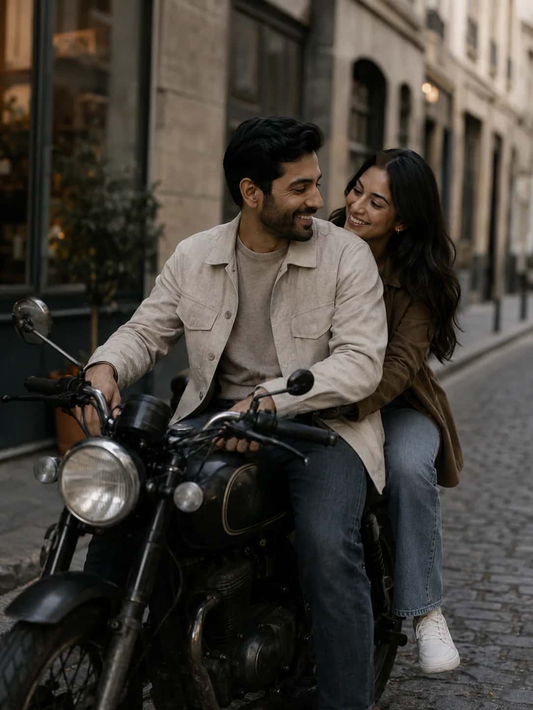 Maya and Arjun — photograph 2 of 3
